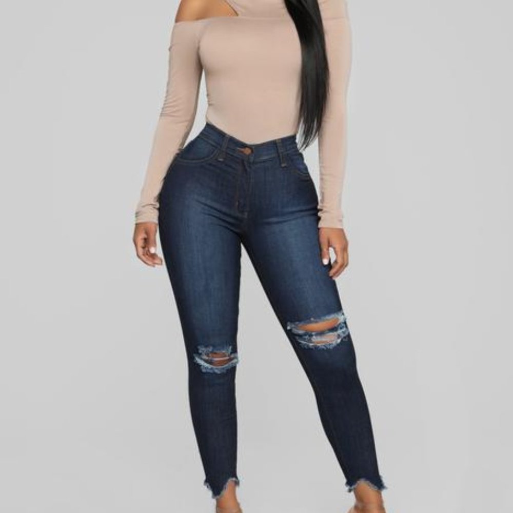 FASHION NOVA well played jeans NWT - Picture 1 of 3